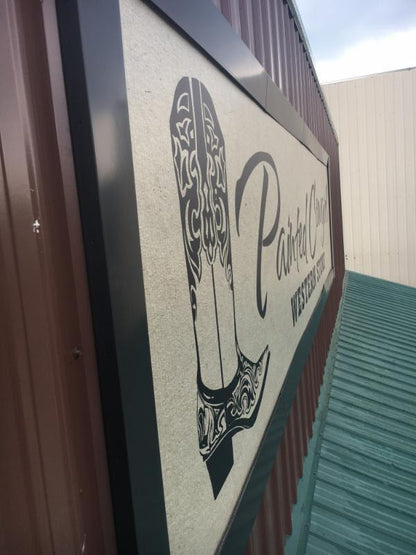 Wall Mounted Banner Frame System - Oversized Signage Solution - Great for 5 weeks or 5 years!